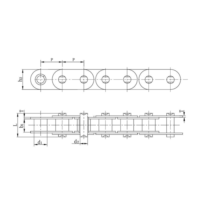 Otpornost na udarce prilagodljivi razvodni lanci automobilskih motora