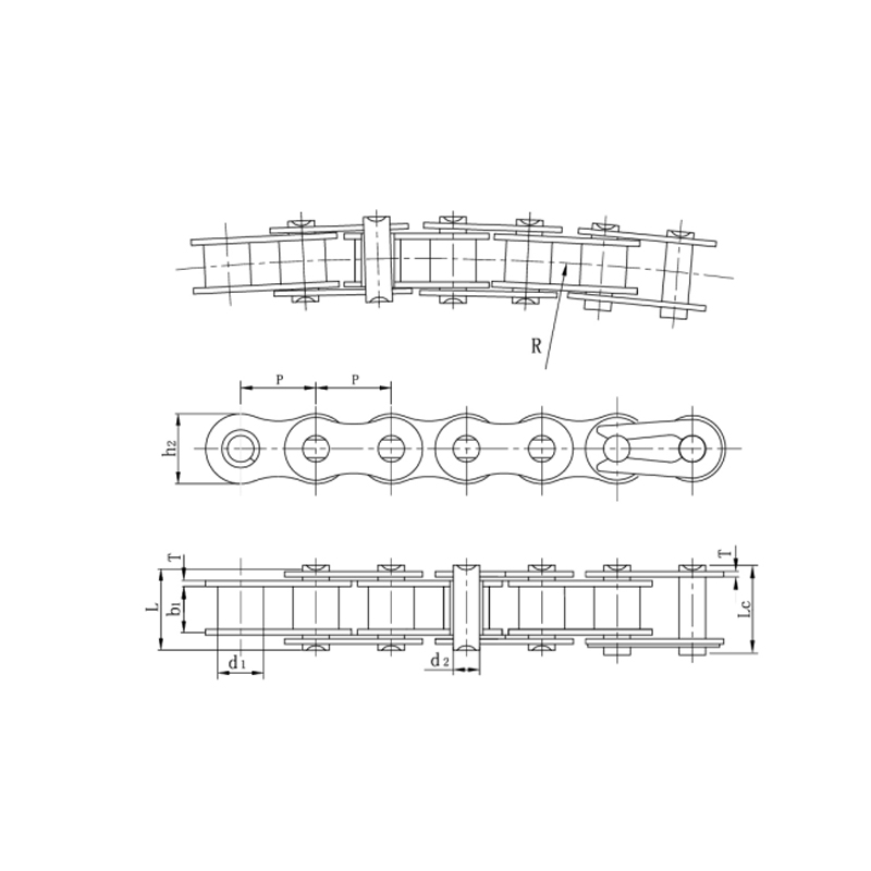 Stabilne performanse i izdržljivi bočni pramčani lanci