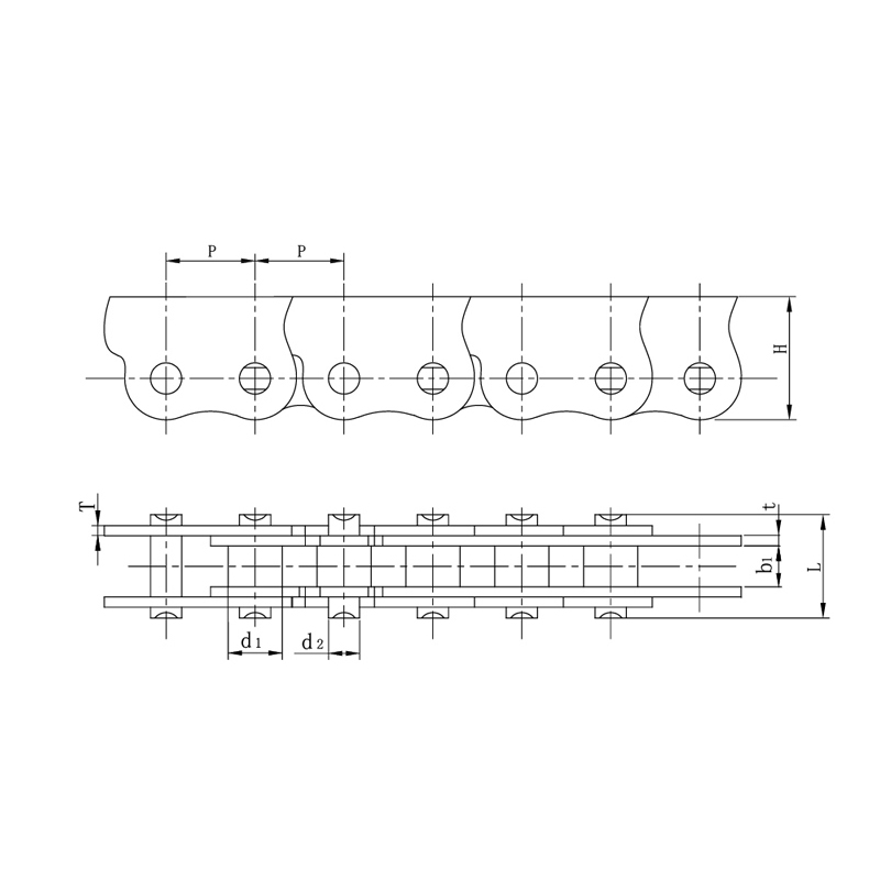 Fine izrade otporni na starenje lanci za automatska vrata i prozore